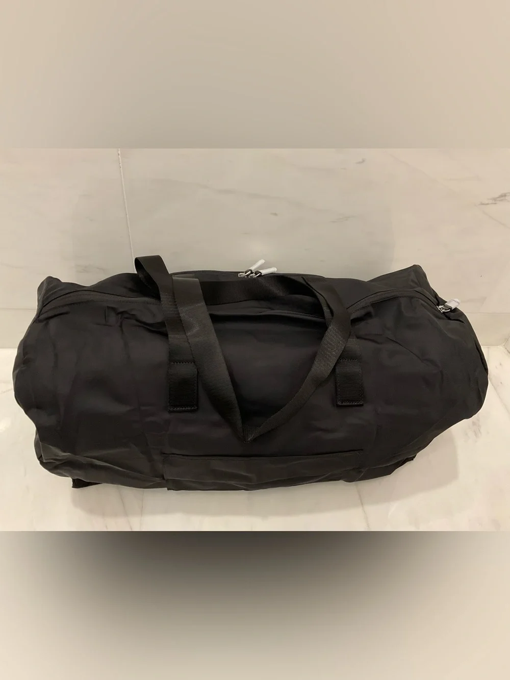 NEW TUMI Voyageur JUST IN CASE Nylon Packable 20.5” Duffel Bag - SOLID BLACK
